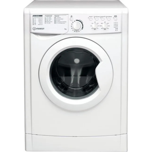Lavatrice INDESIT 7kg Carica Frontale EWC71252WIT – Profondità 52cm – Classe A+