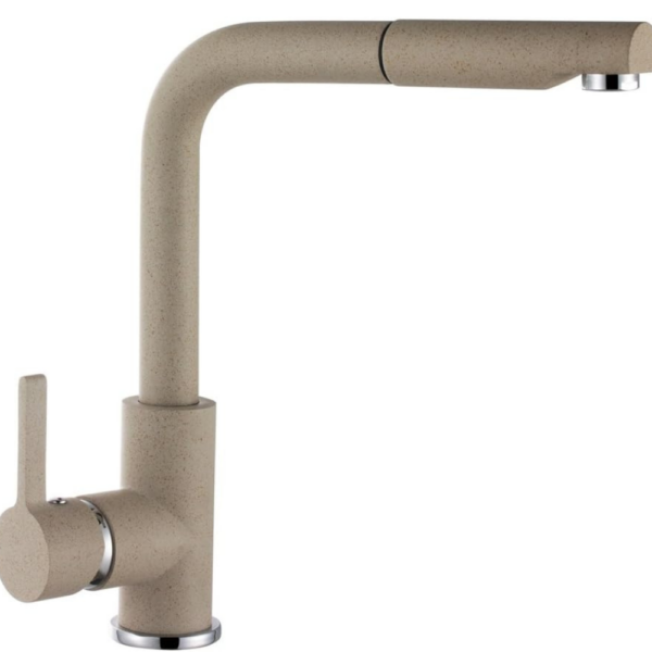 Miscelatore per Cucina con Docetta Estraibile ELLECI MGKC0251 – Finitura Inox