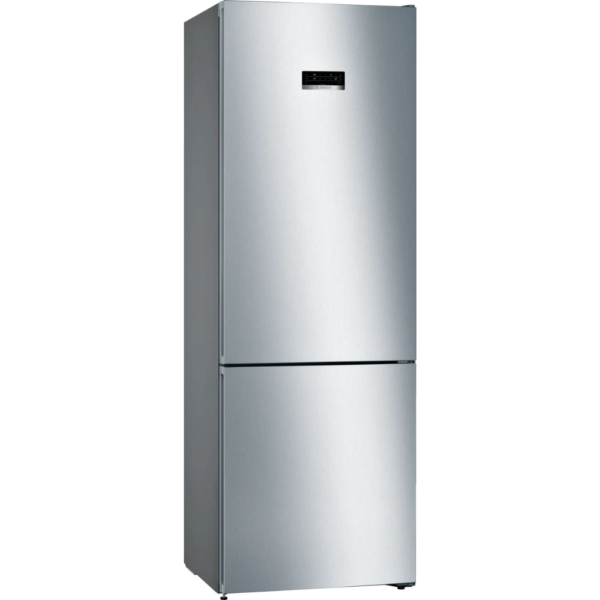 BOSCH Frigorifero combinato KGN49XLEA Classe E, No Frost, Capacità 438 Lt, colore Inox