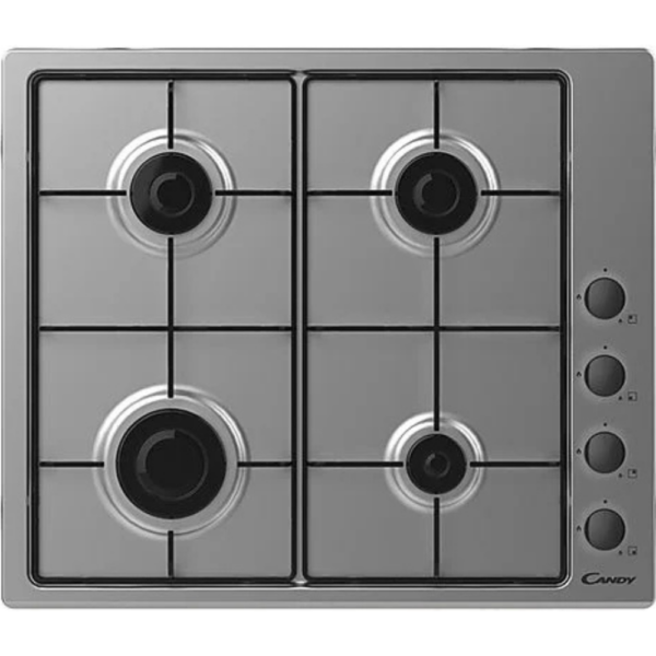 Piano Cottura CANDY CHW6LBX 4 Fuochi 60cm – Acciaio