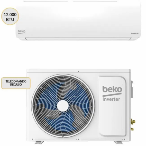 Climatizzatore 12000 BTU BEKO BEHPO120 – Wi-Fi Integrato, Classe A++
