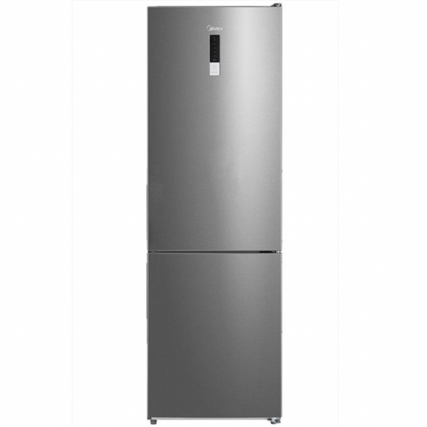 MIDEA Frigorifero Combinato MDRB424FGE02OE – 310 Lt, Classe E, Acciaio Inox