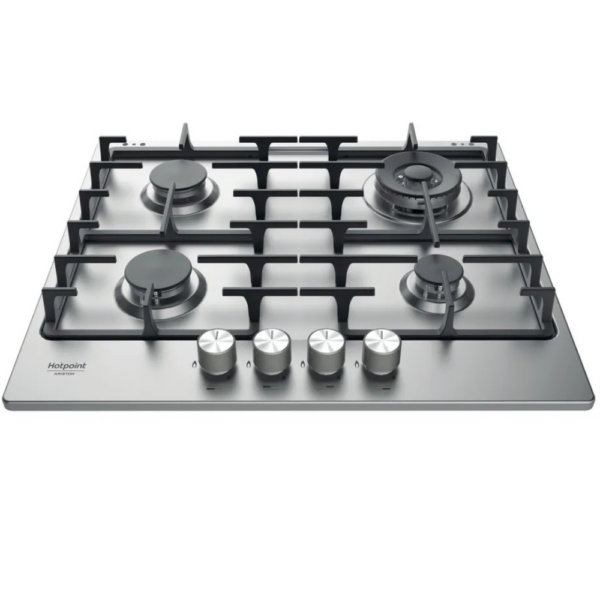 Piano Cottura HOTPOINT ARISTON PPH60GD/IX – 60 cm, 4 Fuochi