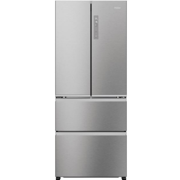 Side by side HAIER frigorifero combinato HFR3718ENMM – 402 lt, Classe E, Acciaio Inox